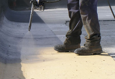 Coating systems over Los Angeles spray foam roof systems